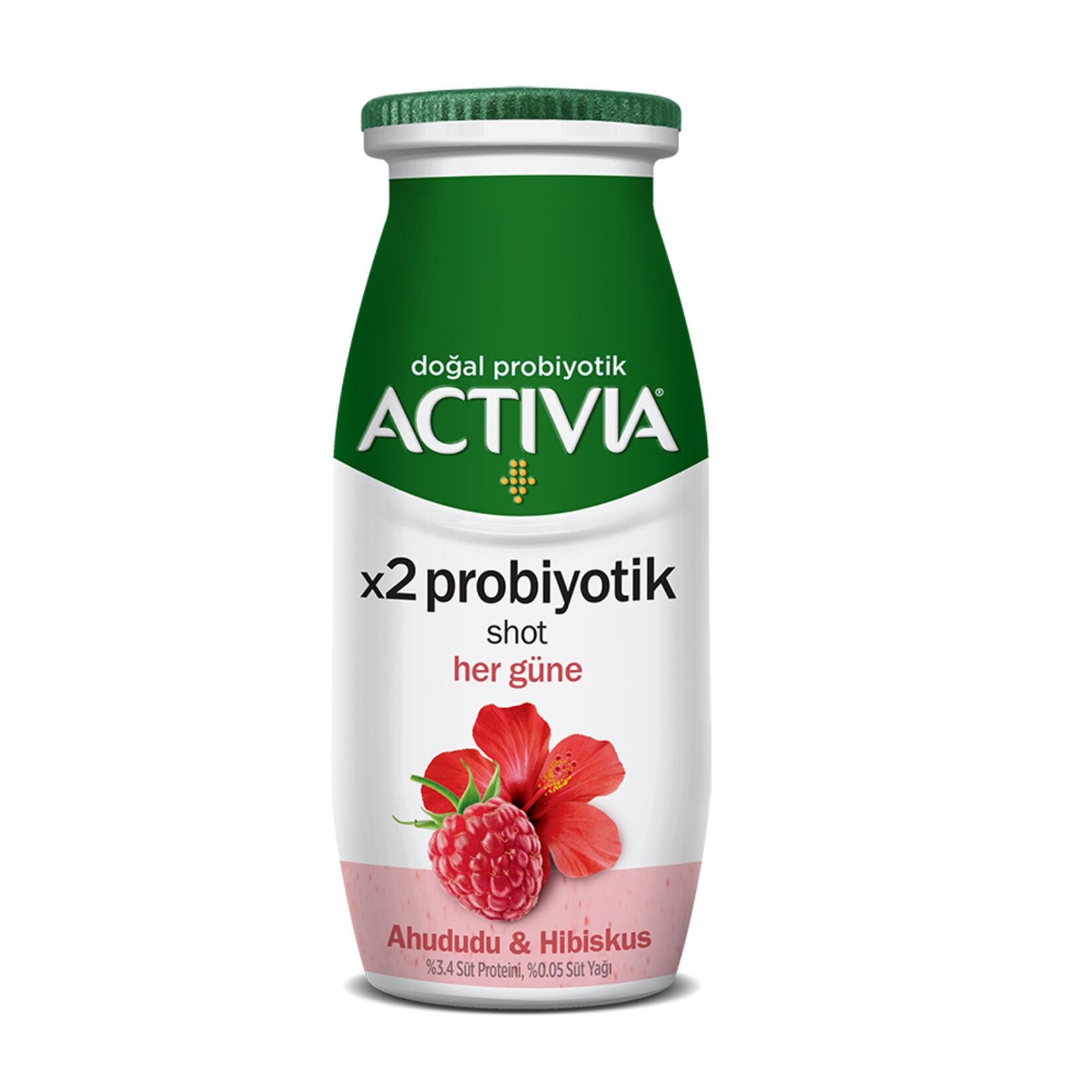 Activia Shot Probiyotik Yoğurt İçeceği Ahududulu Sade 80 Ml