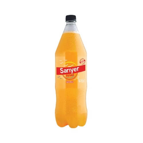 Sarıyer Şekersiz Portakal Gazlı İçecek 1.5 Lt