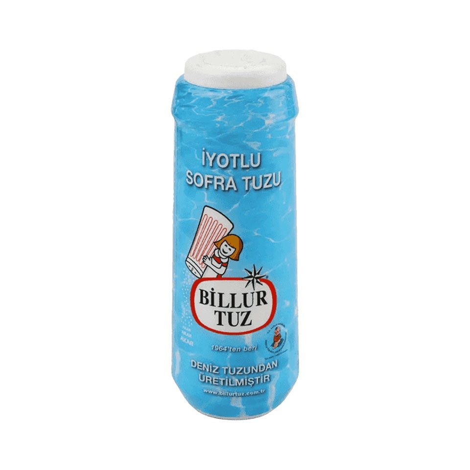 Billur Tuz İyotlu Sofra Tuzu 500 Gr
