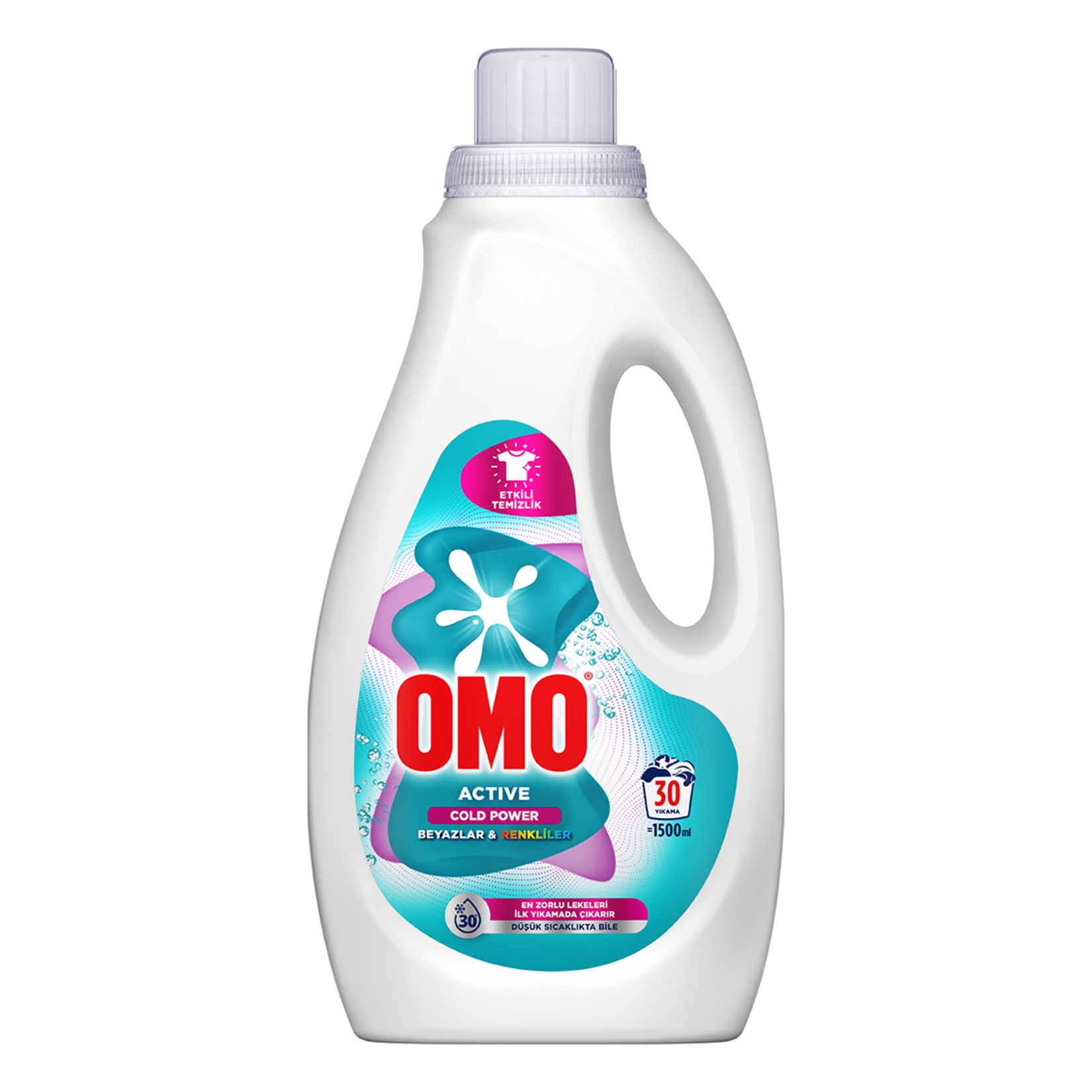 Omo Beyazlar Ve Renkliler İçin Sıvı Deterjan 1.5 Lt