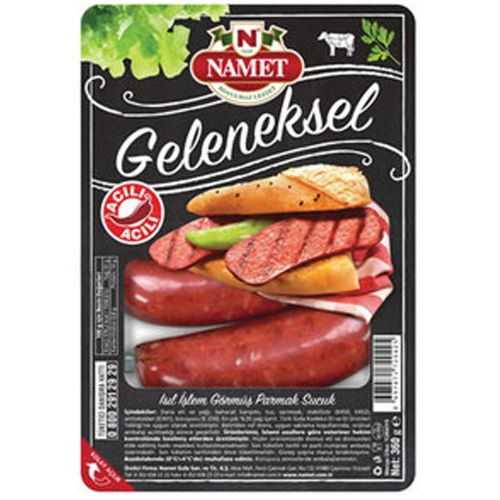 Namet Isıl İşlem Görmüş Dana Parmak Sucuk 280 Gr