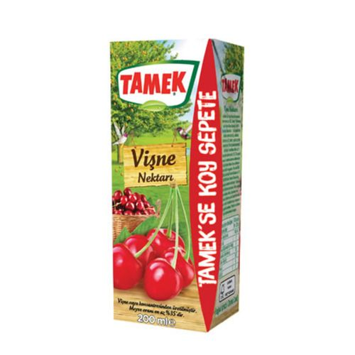 Tamek Meyvelim Vişne Meyveli İçecek 200 Ml