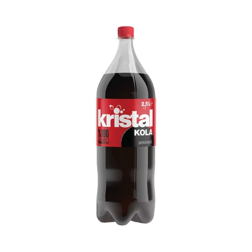 Kristal Şekersiz Kola Gazlı İçecek 2.5 Lt