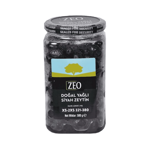 Zeo XS Salamura Siyah Zeytin 2x500 Gr