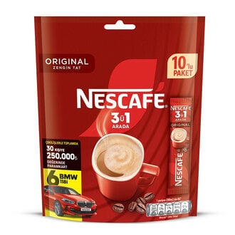 Nescafé 3'ü 1 Arada 2'si 1 Arada Hazır Kahve 10 Gr