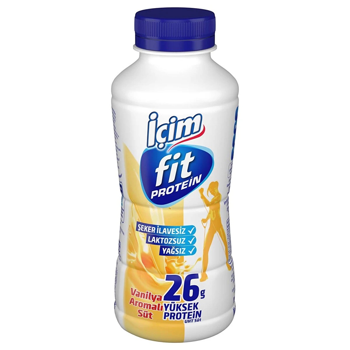 İçim Fit Protein Vanilyalı Laktozsuz Süt 400 Ml