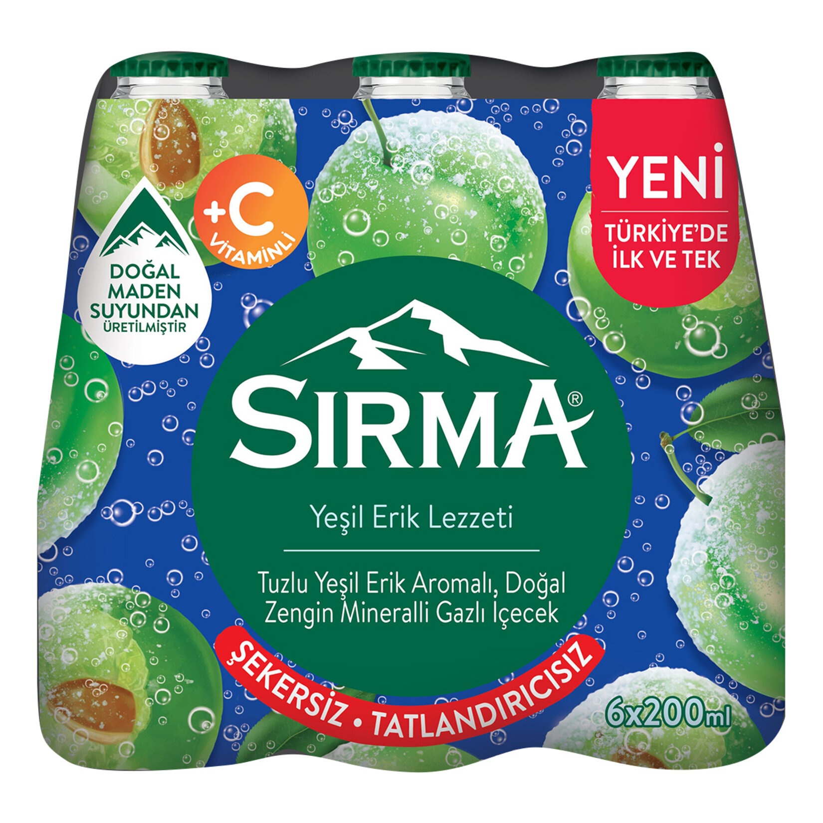 Sırma Tuzlu Erik Maden Suyu 1.2 Lt
