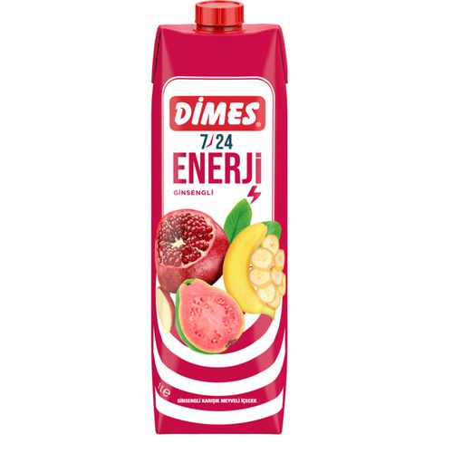 Dimes 7/24 Enerji Karışık Meyveli İçecek 1 Lt