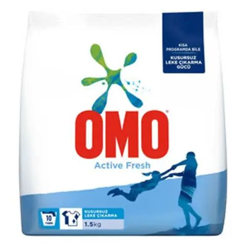 Omomatik Active Fresh Beyazlar İçin 10 Yıkama 1.5 Kg