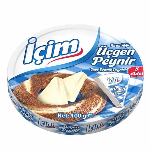 İçim Yarım Yağlı Üçgen Peynir 100 Gr