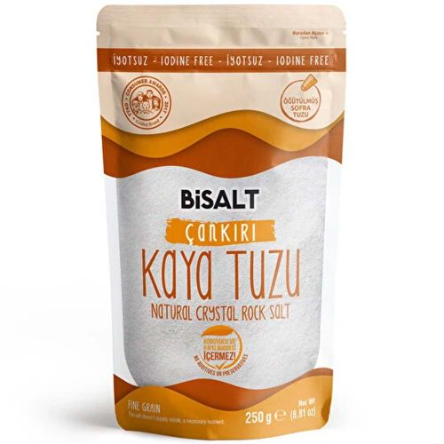 Bisalt Çankırı Kaya Tuzu İnce 250 Gr