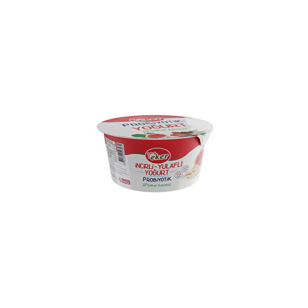Eker İncirli Yulaflı Probiyotik Yoğurt 125 Gr