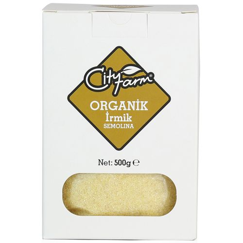 City Farm Organik İrmik 500 Gr