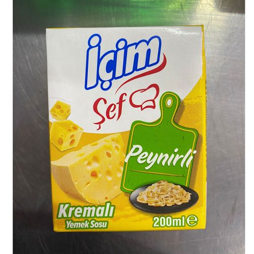 İçim Peynirli Kremalı Yemek Sosu 200 Ml