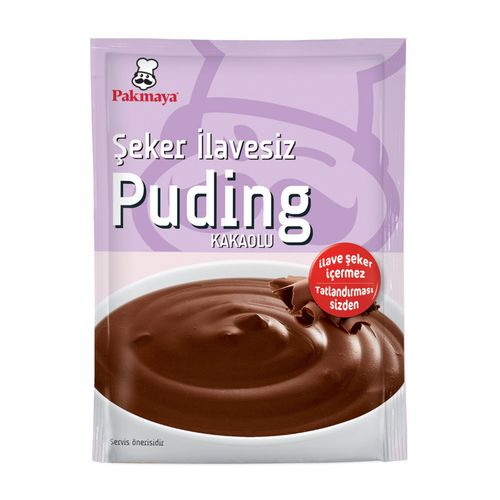 Pakmaya Şeker İlavesiz Kakaolu Puding 54 Gr