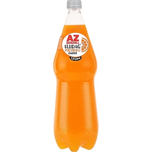 Uludağ Az Şekerli Portakal Gazlı İçecek 1.5 Lt