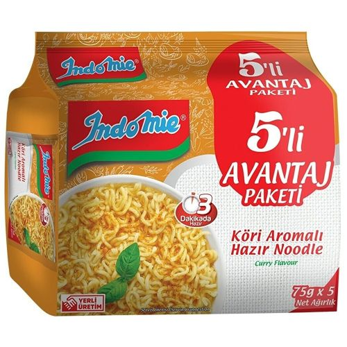 Indomie Körili Noodle 5x75 Gr