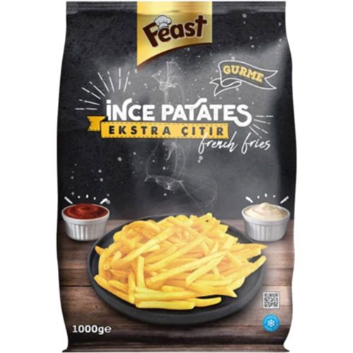 Feast Dondurulmuş İnce Çıtır Patates 1 Kg