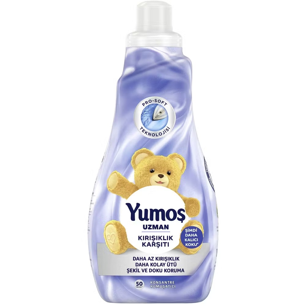 Yumoş Uzman Kolay Ütü Konsantre Yumuşatıcı 1.2 Lt