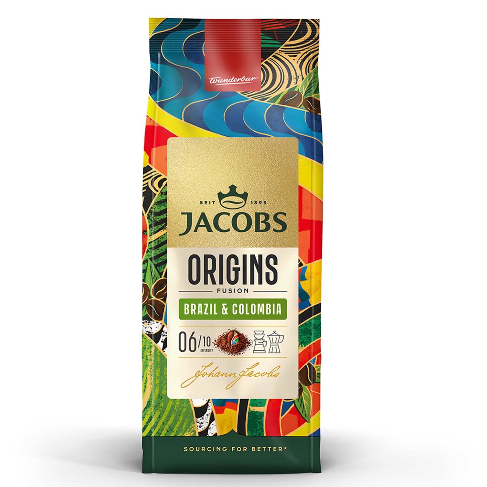 Jacobs Origins Fusion Brazil & Colombia Filtre Kahve 200 Gr