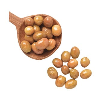 İlyada Geyikli Doğal Salamura Kırma Yeşil Zeytin 321-350 Kalibre 1 Kg