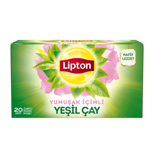 Lipton Yeşil Çay Yumuşak İçimli 20'li 20 Gr