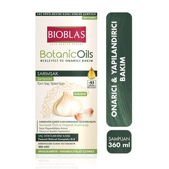 Bioblas Tüm Saç Tipi İçin Sarımsak Şampuan 360 Ml