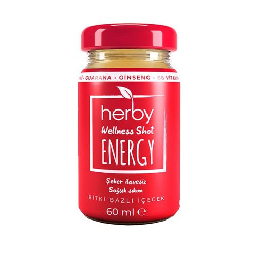Herby Energy Shot Bitki Bazlı İçecek 60 Ml