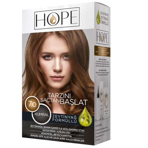 Hope Saç Boyası 7.0 Kumral 1 Adet