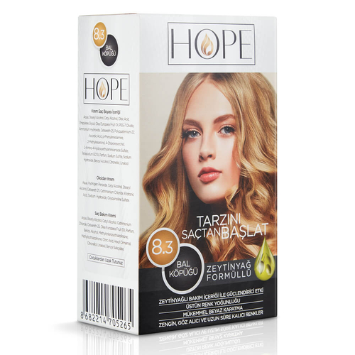 Hope Saç Boyası 8.3 Bal Köpüğü 1 Adet