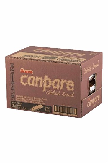 Ülker Canpare Çikolata Kremalı Bisk 81 g 24'lü