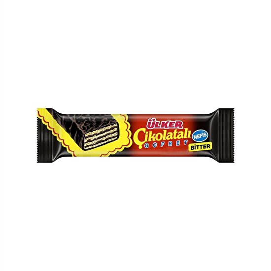 Ülker Çikolatalı Bitter Gofret 36 g 24'lü