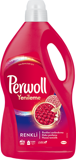 Perwoll Renklilere Özel Çamaşır Deterjanı Sıvı 4 L
