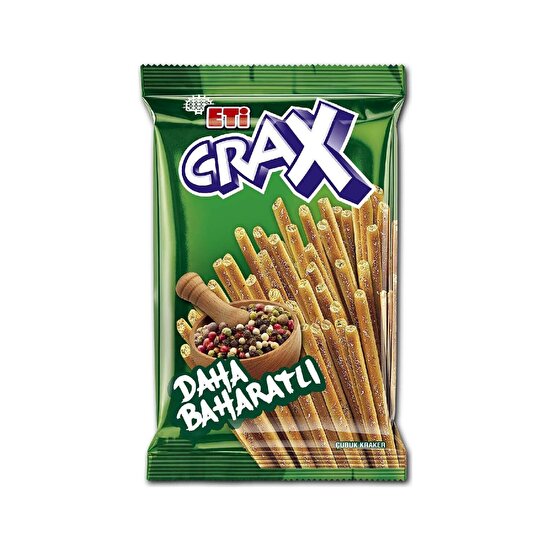 Eti Crax Baharatlı Çubuk Kraker 80 g 17'li