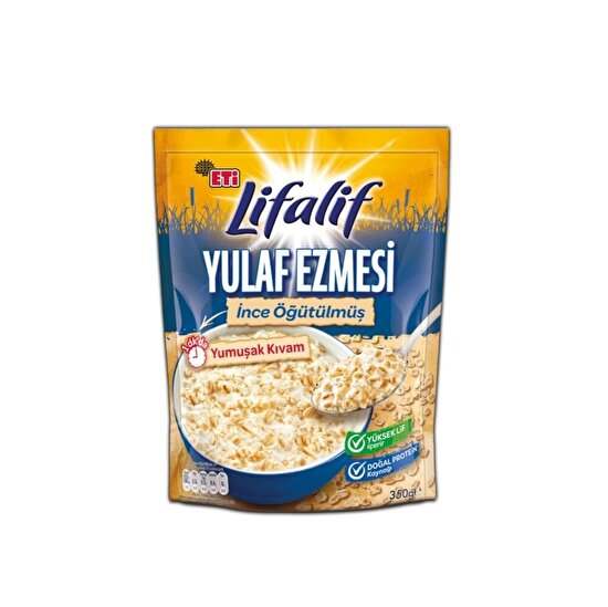 Eti Lifalif İnce Öğütülmüş Yulaf Ezmesi 350 gr
