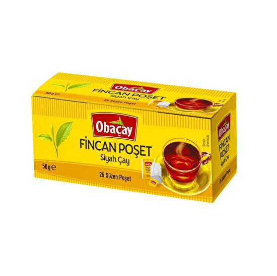 Obaçay Fincan Poşet Çay 25x2g