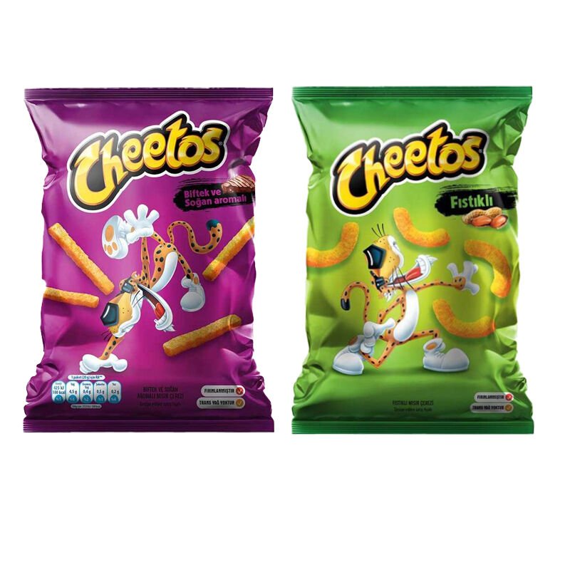 Cheetos Fıstıklı Biftekli Mısır Çerezi 46 Gr