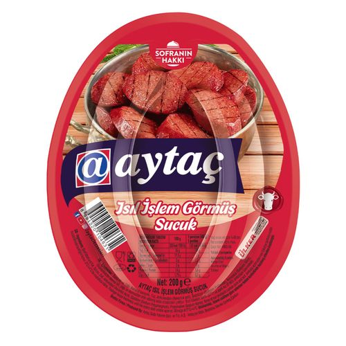 Aytaç Isıl İşlem Görmüş Kangal Sucuk 200 Gr